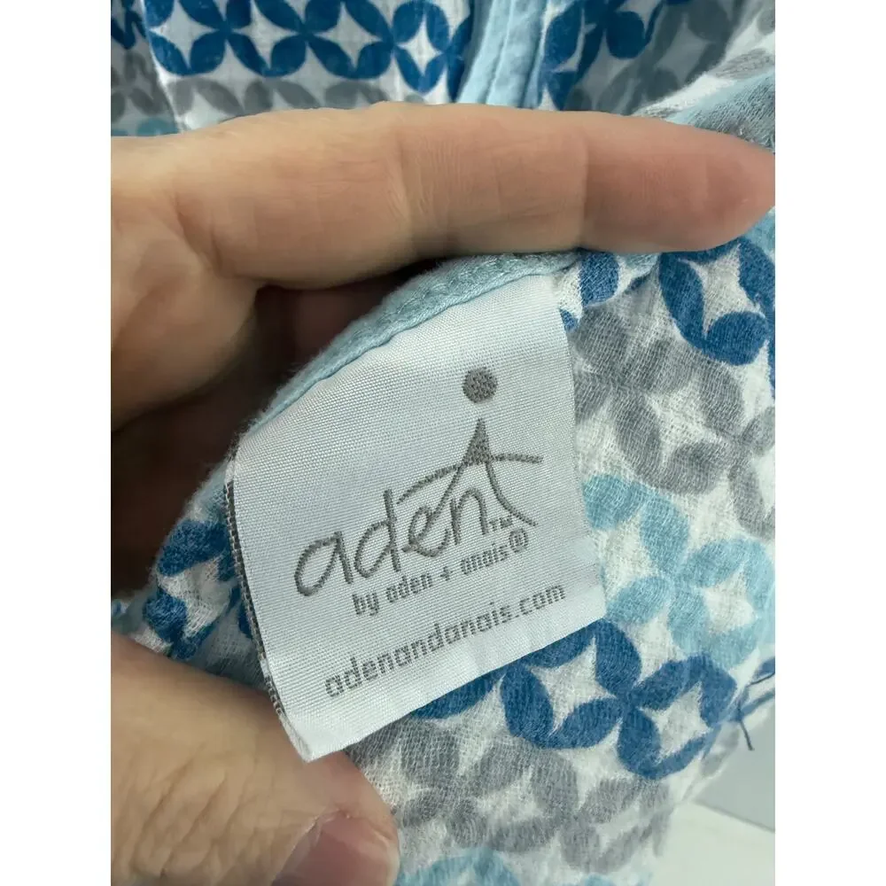 aden + anais Classic Sleeping Bag 100% Cotton Muslin Wearable Baby Blanket Small